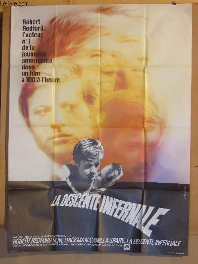 AFFICHE DE CINEMA - LA DESCENTE INFERNALE