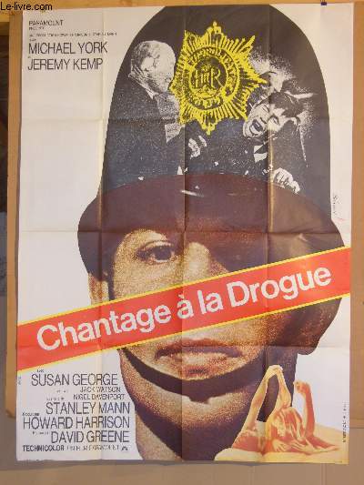 AFFICHE DE CINEMA - CHANTAGE A LA DROGUE