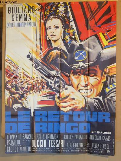 AFFICHE DE CINEMA - LE RETOUR DE RINGO