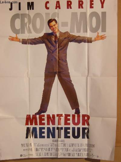 AFFICHE DE CINEMA - CROIS-MOI MENTEUR MENTEUR - LIAR LIAR