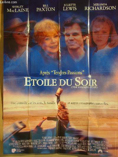 AFFICHE DE CINEMA - ETOILE DU SOIR   THE  EVENING STAR