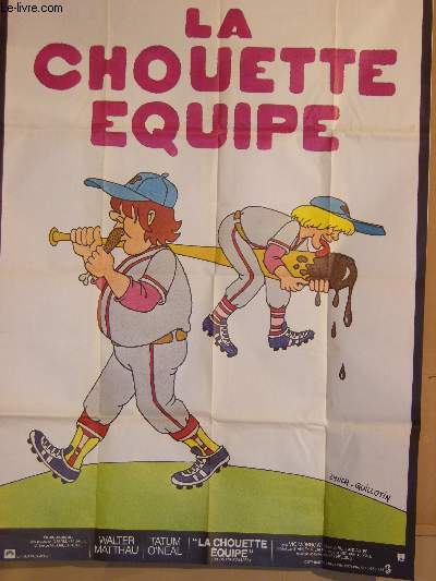 AFFICHE DE CINEMA - LA CHOUETTE EQUIPE
