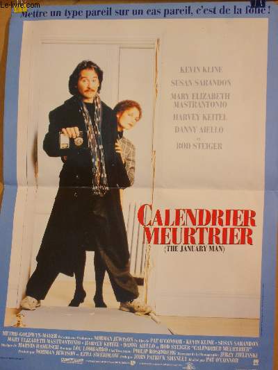 AFFICHE DE CINEMA - CALENDRIER MEURTRIER