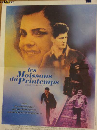 AFFICHE DE CINEMA - LES MOISSONS DU PRINTEMPS - RACING WITH THE MOON