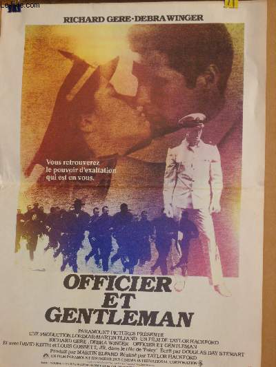 AFFICHE DE CINEMA - OFFICIER ET GENTLEMAN