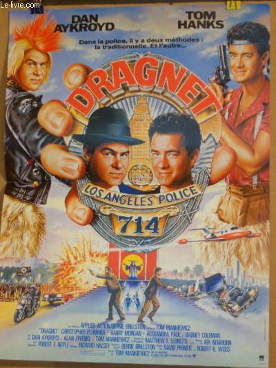 AFFICHE DE CINEMA - DRAGNET