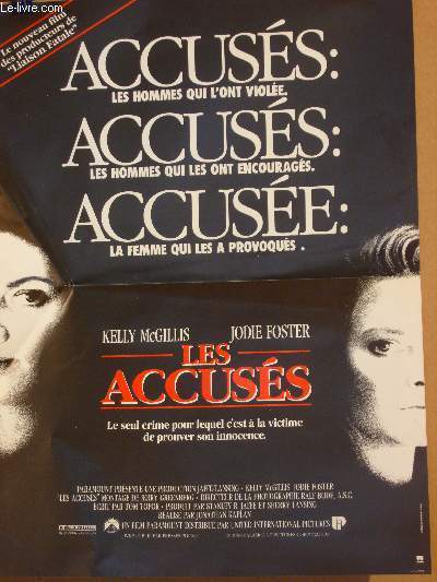 AFFICHE DE CINEMA - LES ACCUSES