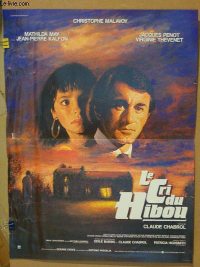 AFFICHE DE CINEMA - LE CRI DU HIBOU