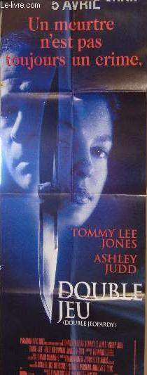 AFFICHE DE CINEMA - DOUBLE JEU - DOUBLE JEOPARDY