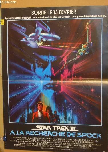 AFFICHE DE CINEMA - STAR TREK III - A LA RECHERCHE DE SPOCK