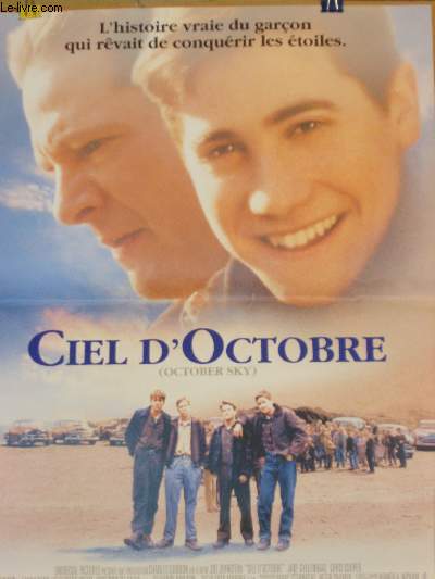 AFFICHE DE CINEMA - CIEL D'OCTOBRE - OCTOBER SKY