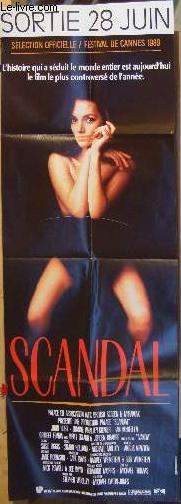 AFFICHE DE CINEMA - SCANDAL