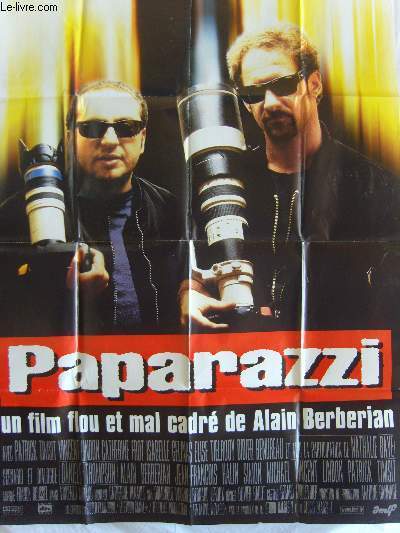 AFFICHE DE CINEMA - PAPARAZZI