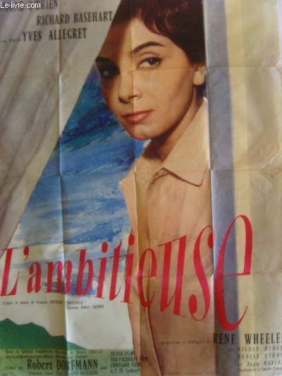 AFFICHE DE CINEMA - L'AMBITIEUSE