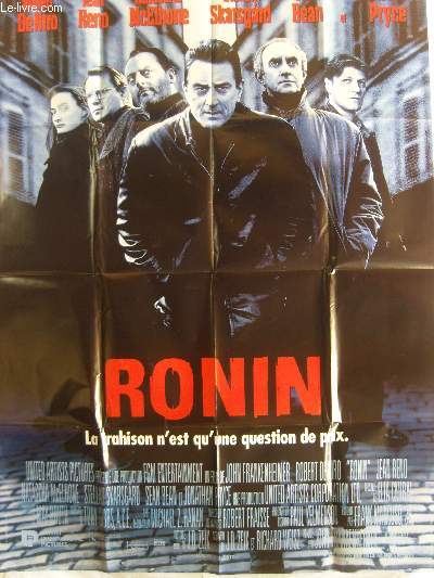 AFFICHE DE CINEMA - RONIN