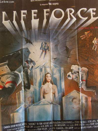 AFFICHE DE CINEMA - LIFE FORCE
