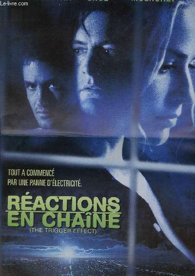 AFFICHE DE CINEMA - REACTIONS EN CHAINE
