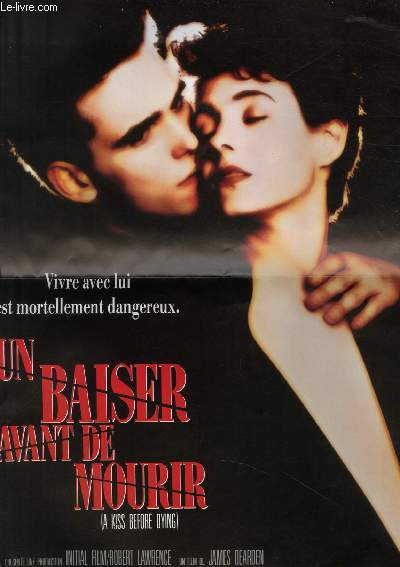 AFFICHE DE CINEMA - UN BAISER AVANT DE MOURIR