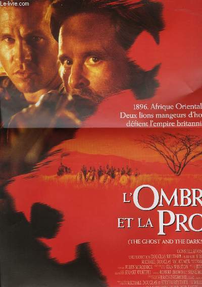 AFFICHE DE CINEMA - L'OMBRE ET LA PROIE