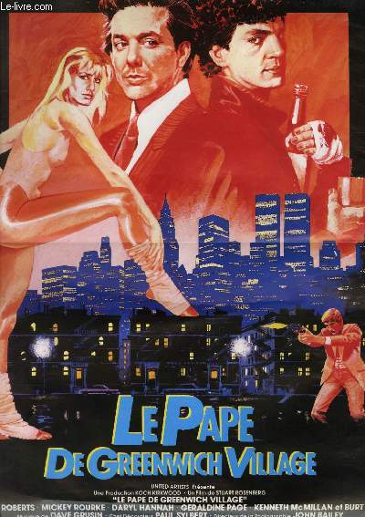 AFFICHE DE CINEMA - LE PAPE DE GREENWICH VILLAGE