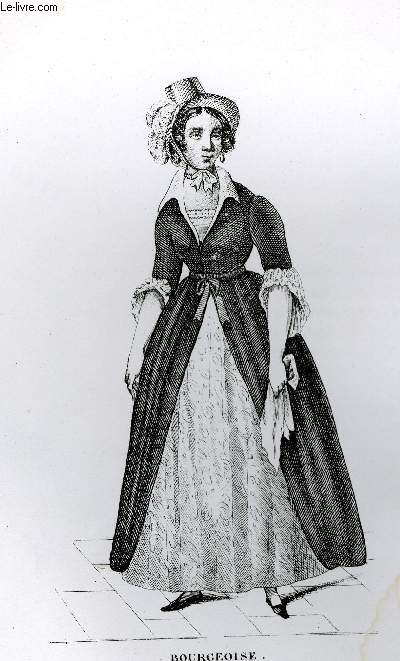 GRAVURE 19eme NOIR ET BLANC - BOURGEOIS
