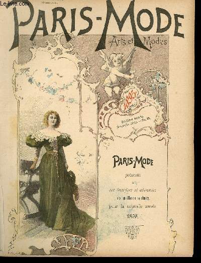 GRAVURE 19eme COULEURS - PARIS MODE ART ET MODES - 6 ANNEE - N16