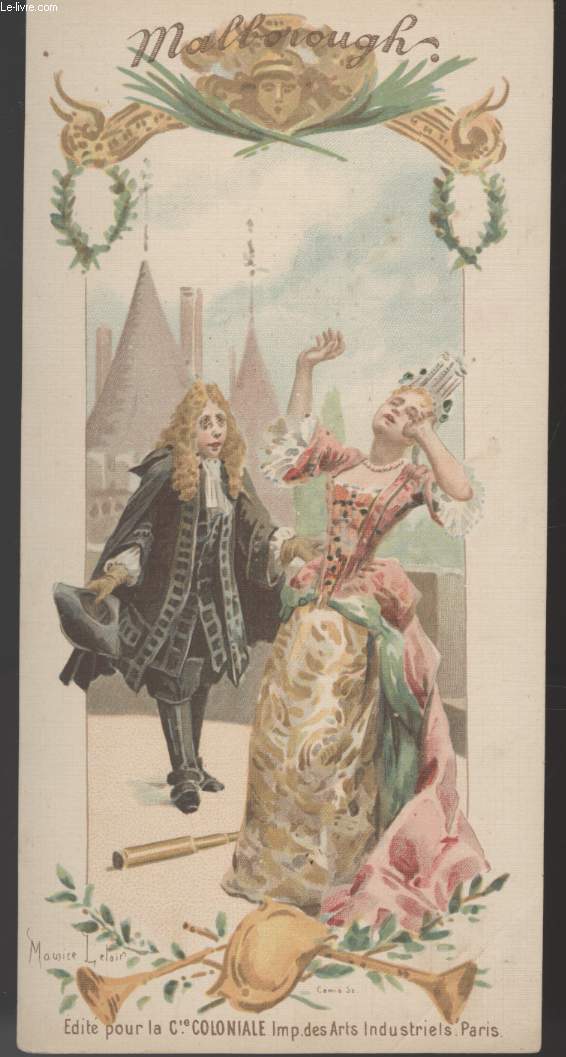 CHROMOLITHOGRAPHIE - MALBOROUGH