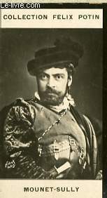 PHOTO ANCIENNE MOUNET-SULLY ARTISTE LYRIQUE ET DRAMATIQUE DE FRANCE
