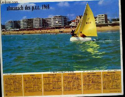CALENDRIER - ALMANACH DES P.T.T. - LACS DE LAFFREY