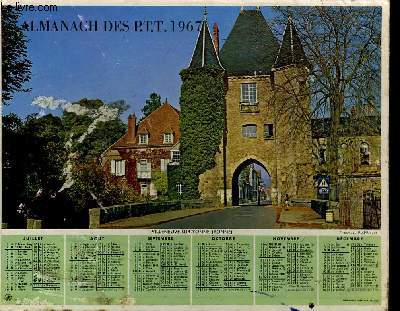 CALENDRIER - ALMANACH DES P.T.T. - AVIGNON
