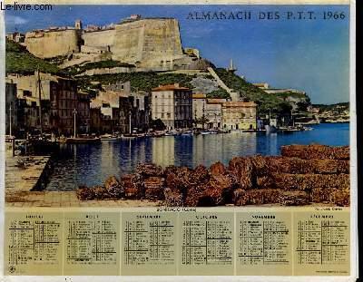 CALENDRIER - ALMANACH DES P.T.T. - BONIFACIO