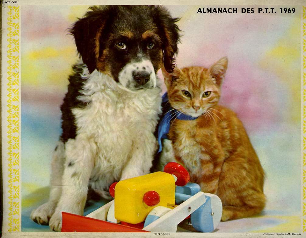 CALENDRIER - ALMANACH DES P.T.T - BIEN SAGE