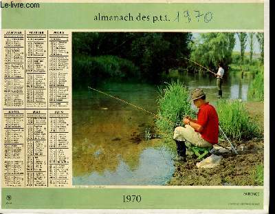 CALENDRIER - ALMANACH DES P.T.T. - PATIENCE