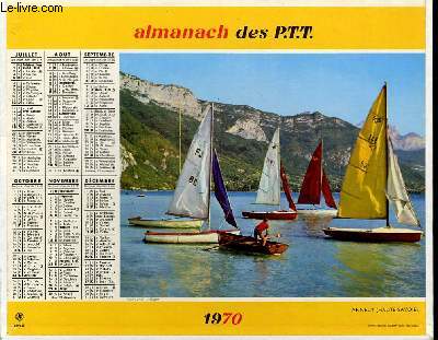 CALENDRIER - ALMANACH DES P.T.T. -  MONTAGNE
