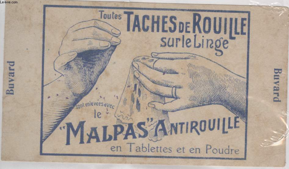 BUVARD - MALPAS ANTIROUILLE
