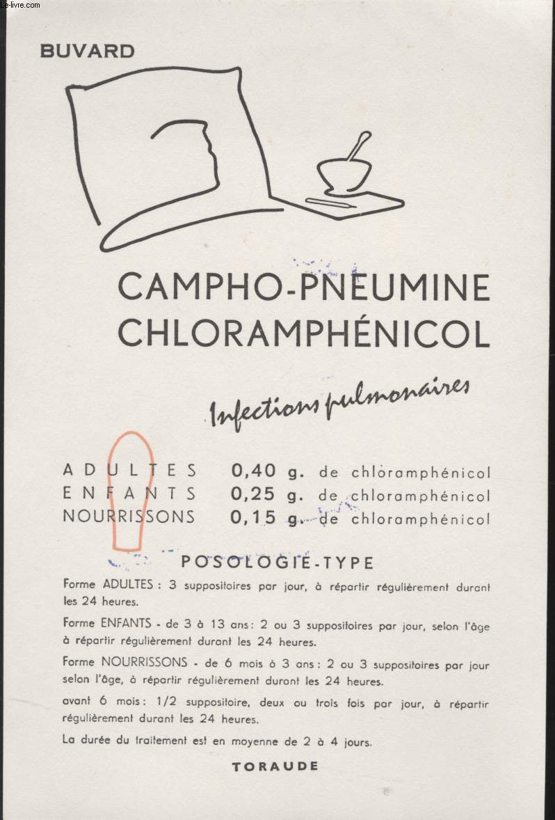 BUVARD - INFECTION PULMONAIRES