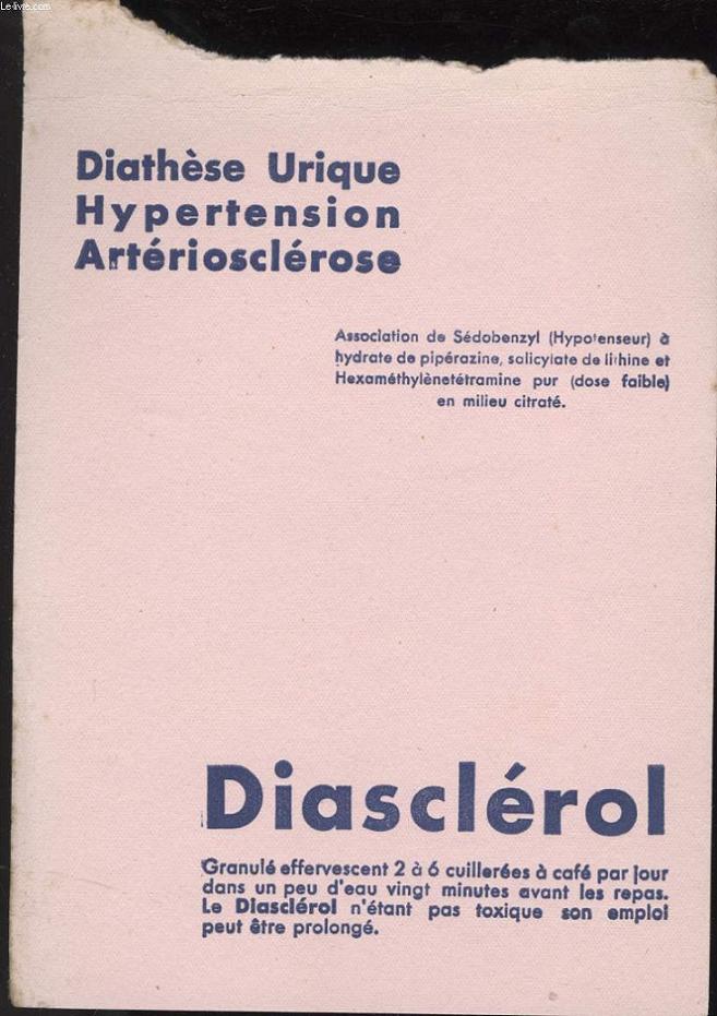 BUVARD - DIATHESE URIQUE HYPERTENSION ARTERIOSCLEROSE