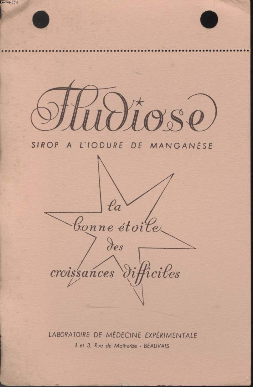 BUVARD - FLUDIOSE SIROP A L'IODURE DE MANGANESE