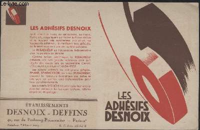 BUVARD - LES ADHESIFS DESNOIX
