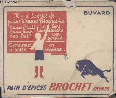 BUVARD - PAIN D'EPICES BROCHET FRERES