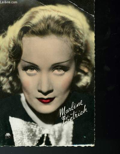 CARTE POSTALE - MARLENE DIETRICH