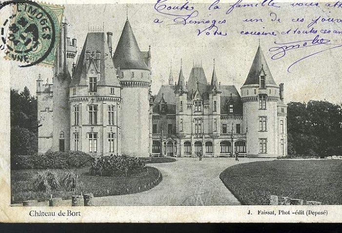 CARTE POSTALE - CHATEAU DE BORT