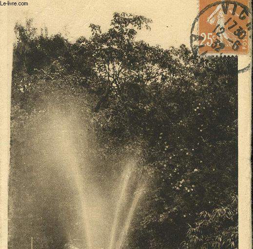 CARTE POSTALE - 412 - VICHY - PIECE D'EAU DES NOUVEAUX PARCS