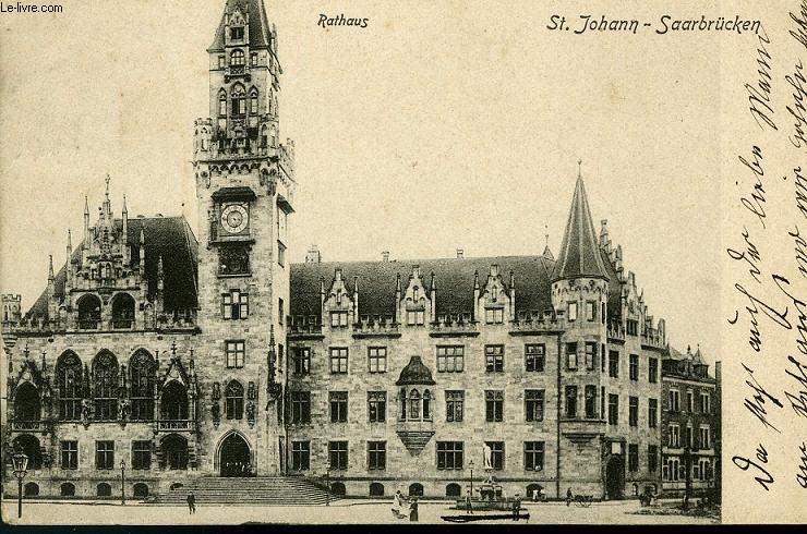 CARTE POSTALE - ST JOHAN SAARBUCKEN