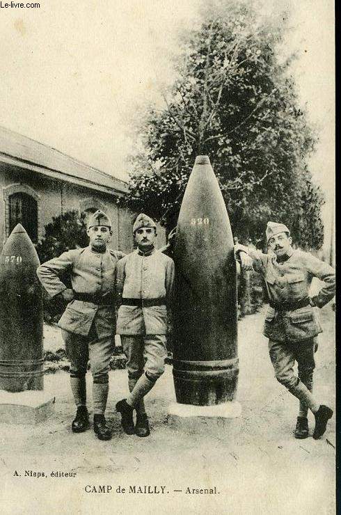 CARTE POSTALE - CAMP DE MAILLY - ARSENAL