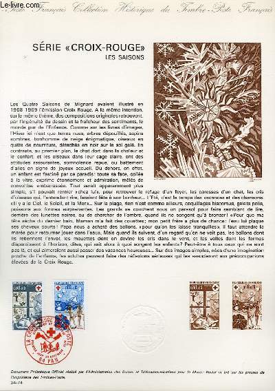 DOCUMENT PHILATELIQUE OFFICIEL N34-74 - SERIE 