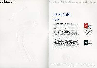 DOCUMENT PHILATELIQUE OFFICIEL N11-91 - JEUX OLYMPIQUES - LA PLAGNE - LUGE (N2679 YVERT ET TELLIER)