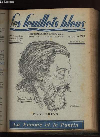 La femme et le pantin suivi de Le sang par BINET-VALMER