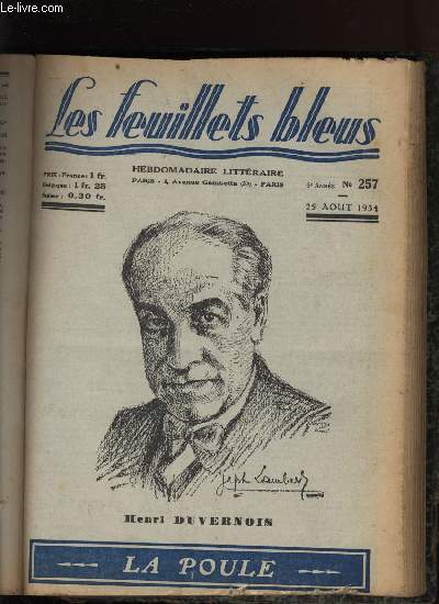 La poule suivi de La divine chanson par HARRY