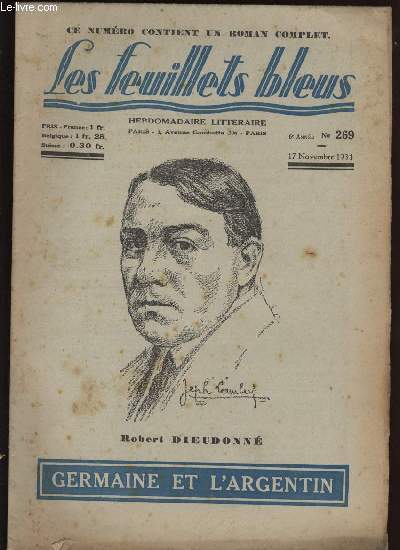 Germaine et l'argentin suivi de La flamme et l'ombre par DAUDET